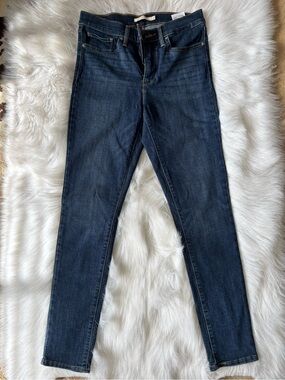 Women's Dark Indigo Shaping Skinny Jeans - Sleek Stretch Fit